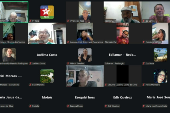 PT Pará realiza primeira reunião estadual de formação política com dirigentes municipais